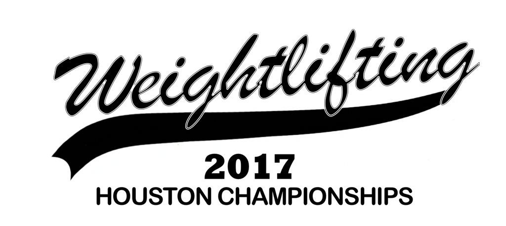 Houston Weightlifting Championships 2017 Shirt